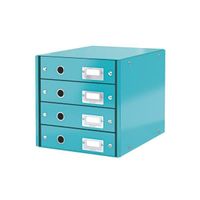 Boîte de classement LEITZ Boîte Rangement Click&Store 4 Tiroirs Menthe Boîte de classement LEITZ Boîte Rangement Click&Store 4 Tiroirs Menthe