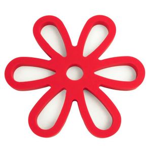 YOKO DESIGN Dessous de plat magnétique rouge
