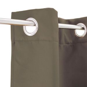 Rideau occultant Strong - 140 x 250 cm - Taupe Rideau occultant Strong - 140 x 250 cm - Taupe
