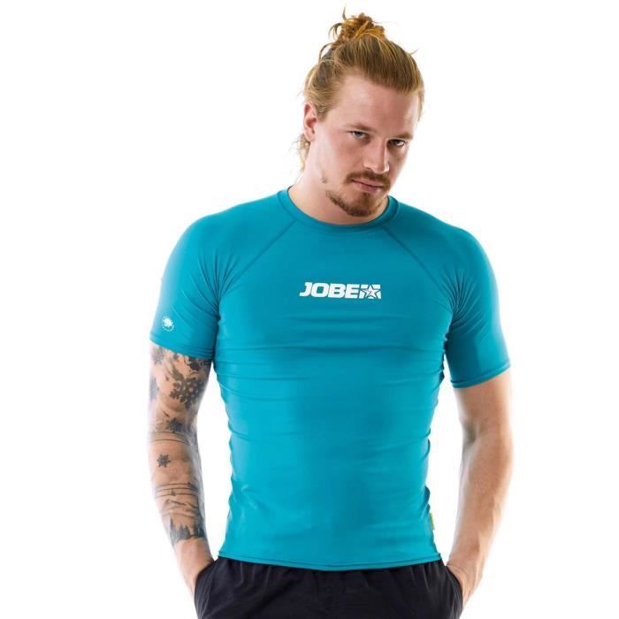 JOBE Rashguard - Homme - Bleu sarcelle