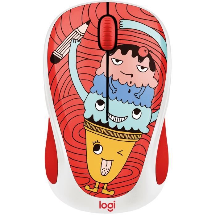 LOGITECH Souris Sans Fil M238 Triple Scoop