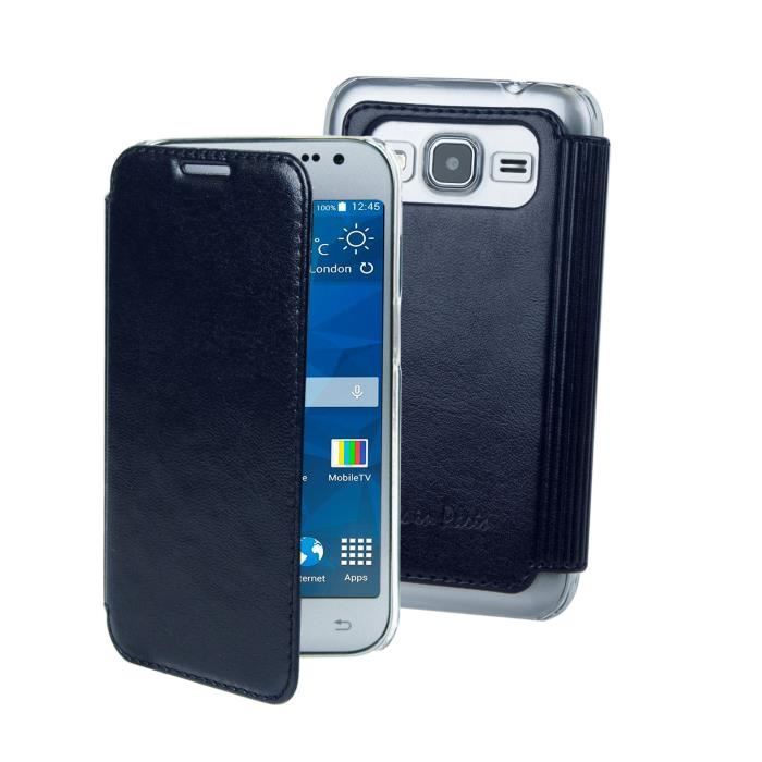 MUVIT Etui - Bleu - Pour Samsung Core Prime, Ve