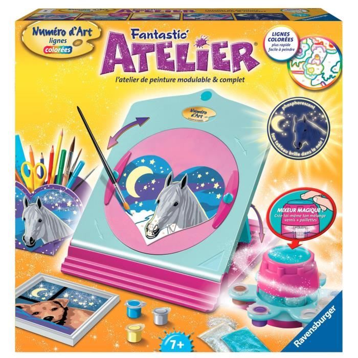 RAVENSBURGER Fantastic Atelier Numéro d'Art
