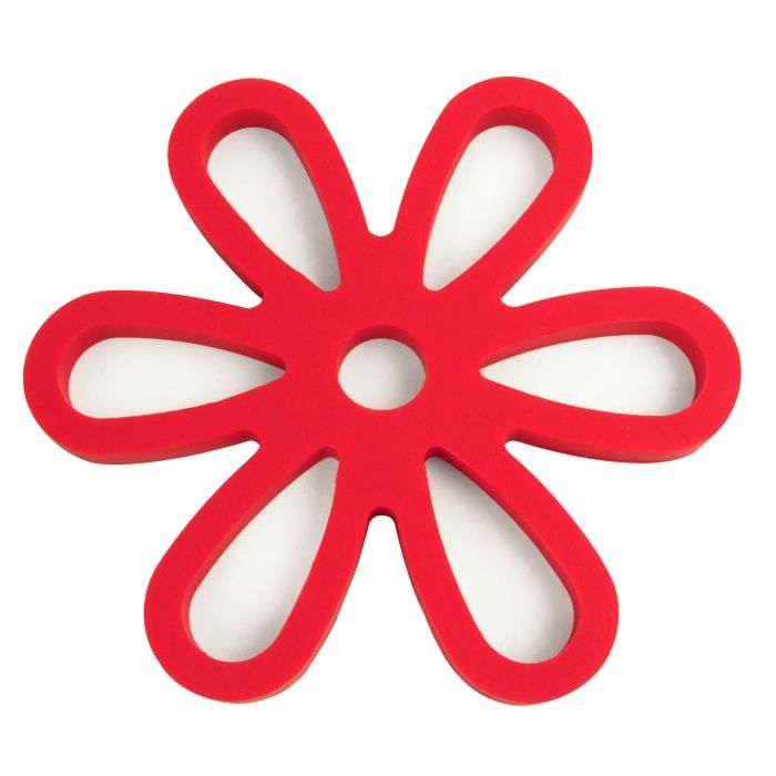 YOKO DESIGN Dessous de plat magnétique rouge
