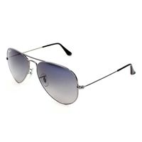 LUNETTES DE SOLEIL Aviator 3025 grise-v. dégradé pol. Taille M (58mm) LUNETTES DE SOLEIL Aviator 3025 grise-v. dégradé pol. Taille M (58mm)