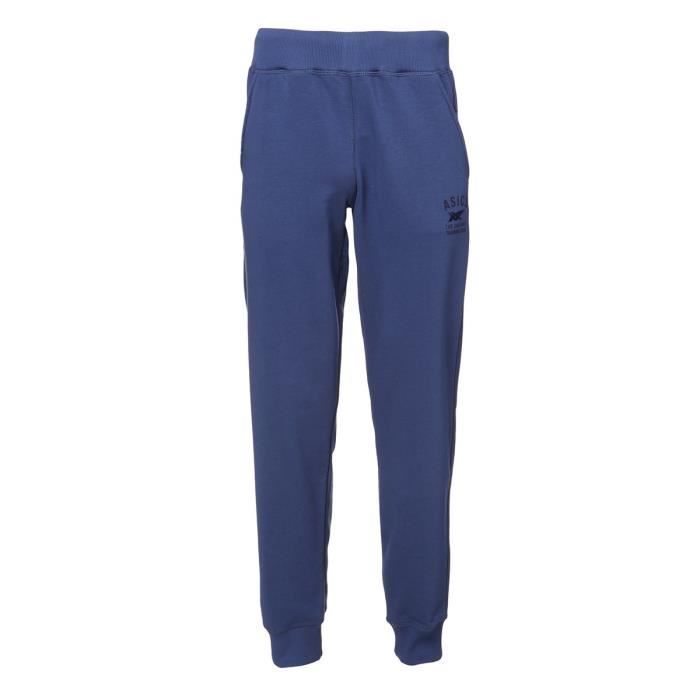 ASICS Pantalon de jogging - Homme - Bleu marine