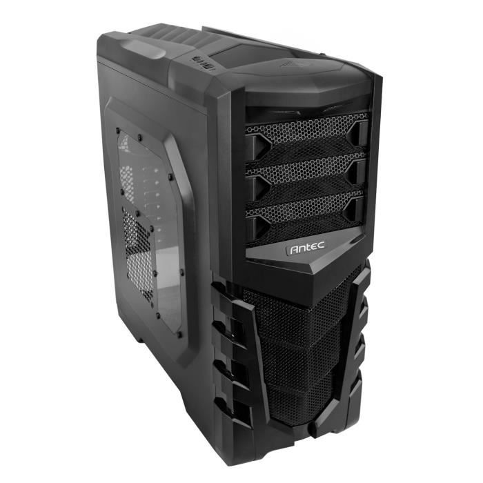 ANTEC - Boitier PC - Window GX505 LED Bleu - Noir