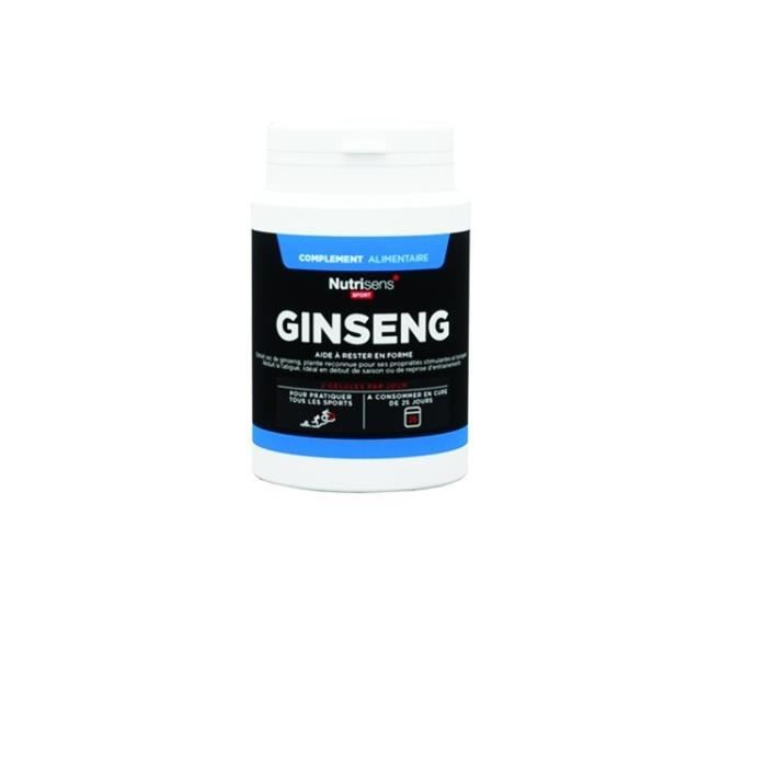 NUTRISENS Complément alimentaire - Boîte de 50 comprimés Ginseng
