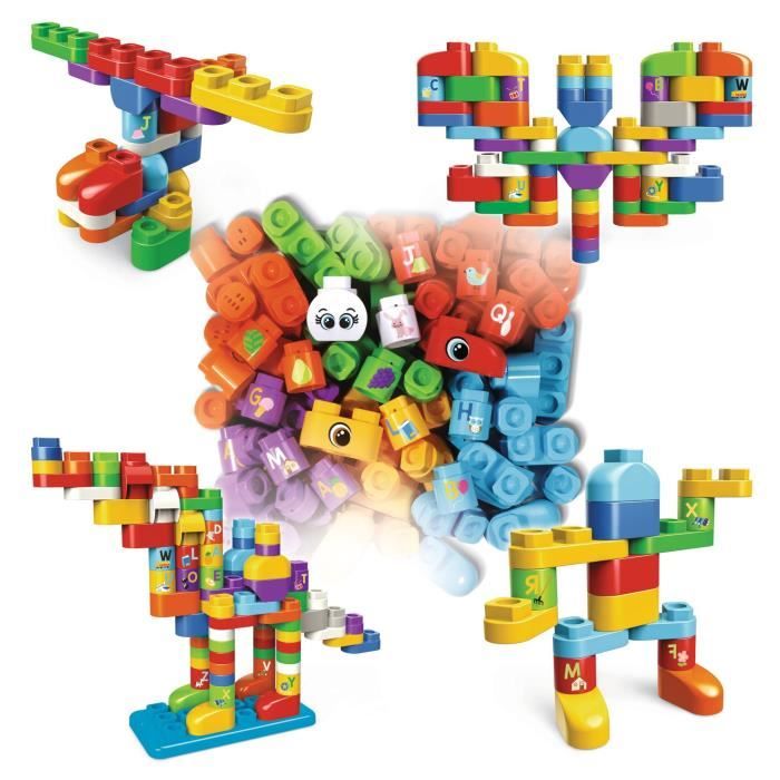 VTECH - BLA BLA BLOCKS - Baril de 80 Blocs (Sans électronique)