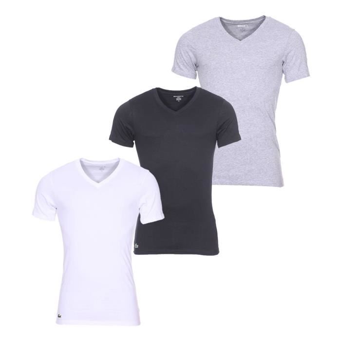t shirt col v lacoste