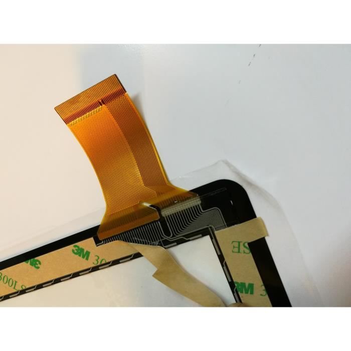 blanc: ecran tactile touchscreen digitizer Logicom2