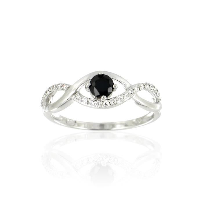 TOUS MES BIJOUX Bague Argent 925° Oxydes Zirconium
