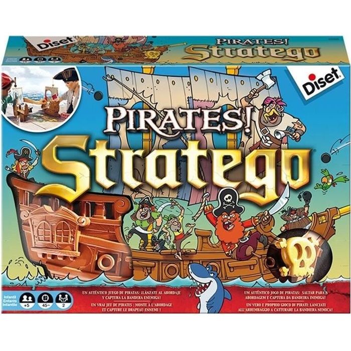 DISET Jeu Stratégo Pirates