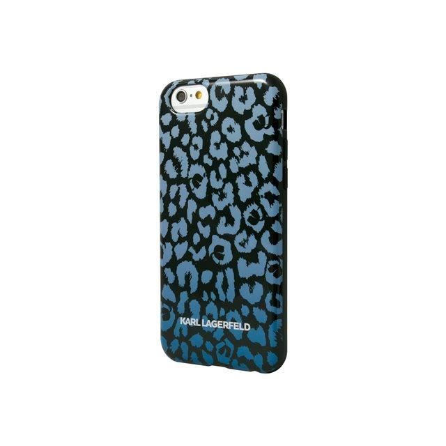 Karl Lagerfeld KARL0019 Coque en TPU pour iPhone 6 Kamouflage Gris
