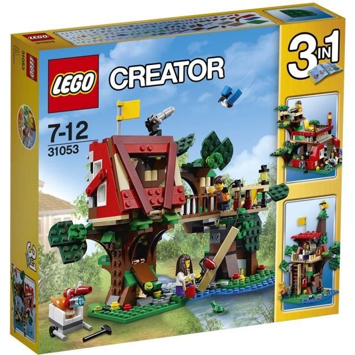 LEGO Jeu De Construction - Les aventures dans la cabane dans l'arbre