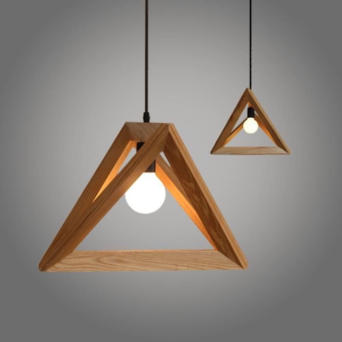  Suspension  Design Triangle Contemporain  32cm 110 220V 