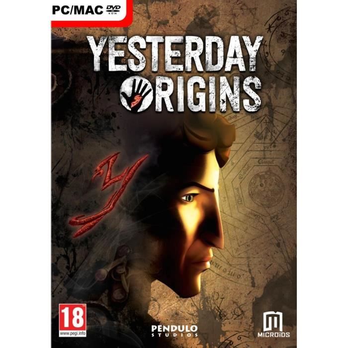 Yesterday Origins Jeu PC / MAC