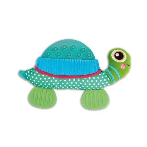 OOPS Doudou de dentition My Strong Teeth bi-matière - Tortue