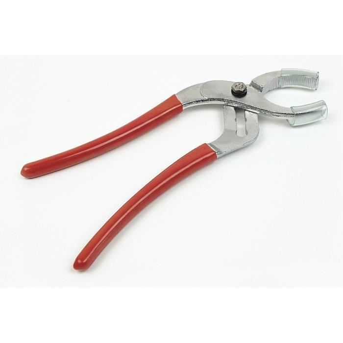 MANNESMANN Pince sanitaire - 250 mm - Ø 80 mm - Rouge