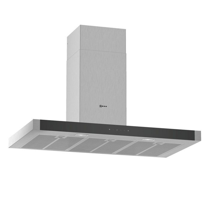 NEFF - D95BHM4N0 - Hotte décorative murale - 739 m³/h max - 65 dB max - L90cm - Inox