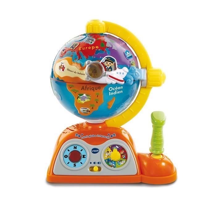 VTECH Lumi Globe terrestre enfant Interactif et éducatif