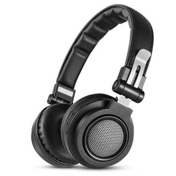 Casque Sans Fil Bluetoot Casque Leater Casque Bras Métallique