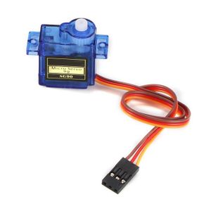 Mini Micro Servo Moteur 5V pour Arduino Raspberry Modelisme Robot Bleu ou Noir