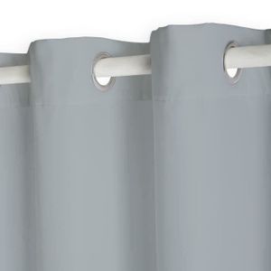 RIDEAU TODAY Rideau Occultant 140x260 100% polyester Zinc