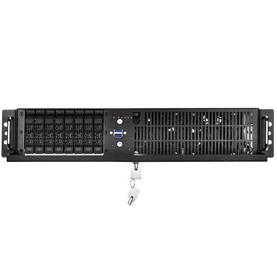 SilverStone SST-RM208-Mini - 2U Serveur à2