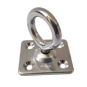 Pontet sur platine 50x60mm lot de 5 inox 316