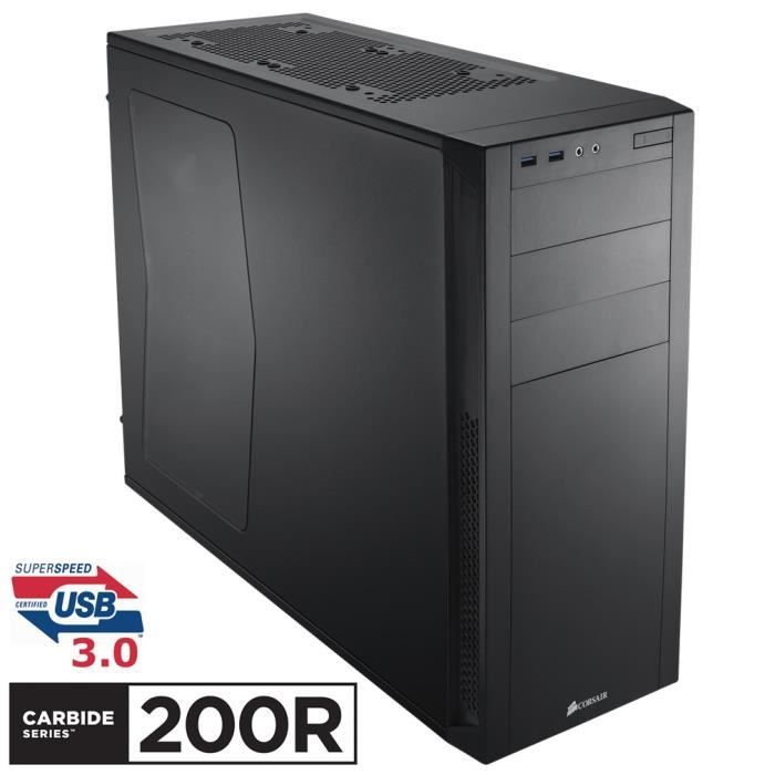 CORSAIR Boitier PC Carbide Series 200R Windowed