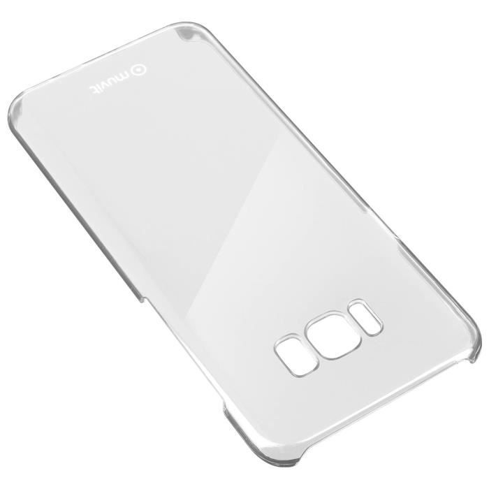 Coque Protection Crystal Case Muvit ultra-fine Samsung Galaxy S8 - Transparente
