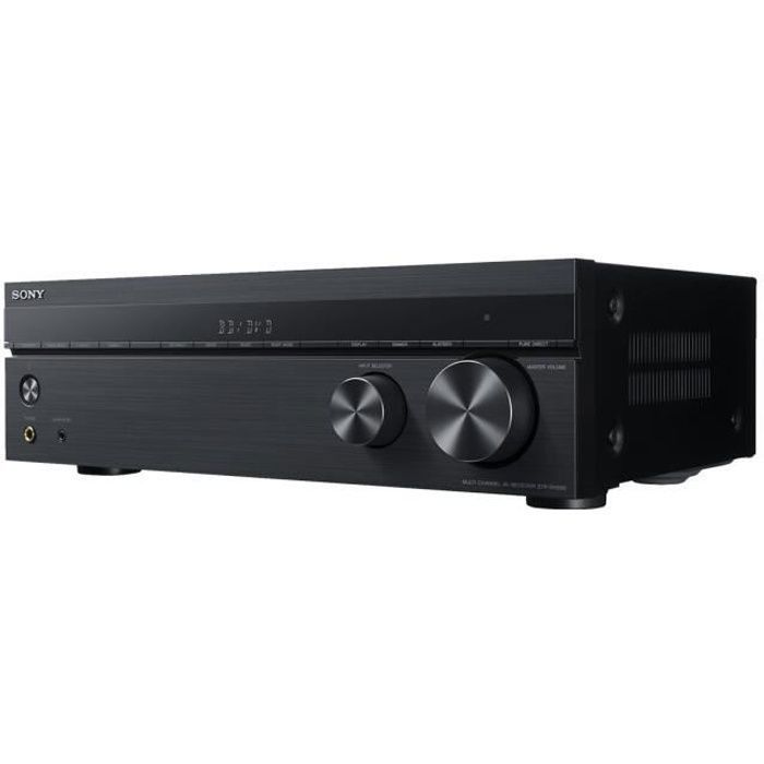 SONY STRDH590 Ampli-Tuner Audio Vidéo - Canal 5.2 - Puissance 5 x 145W - 4K HDR - Bluetooth - Auto Calibrage - HDMI