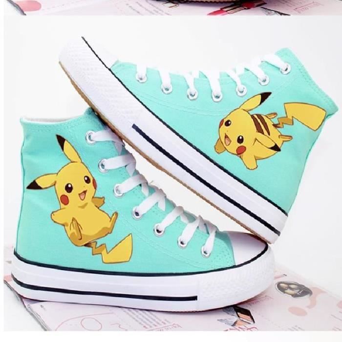 Pikachu Toile De Chaussures Pokemon Bande Dessinée Sport v4HfFBOn