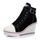 Haut-top chaussures de toile de femmes croûte cha