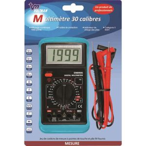 VOLTMAN Multim?tre numérique 30 Calibres
