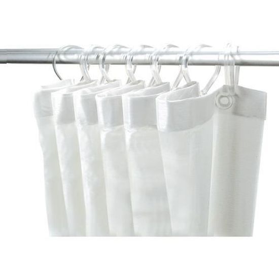 Rideau de douche avec mousquetons plastique - h... - Achat / Vente ... Rideau de douche avec mousquetons plastique - h... - Achat / Vente ...