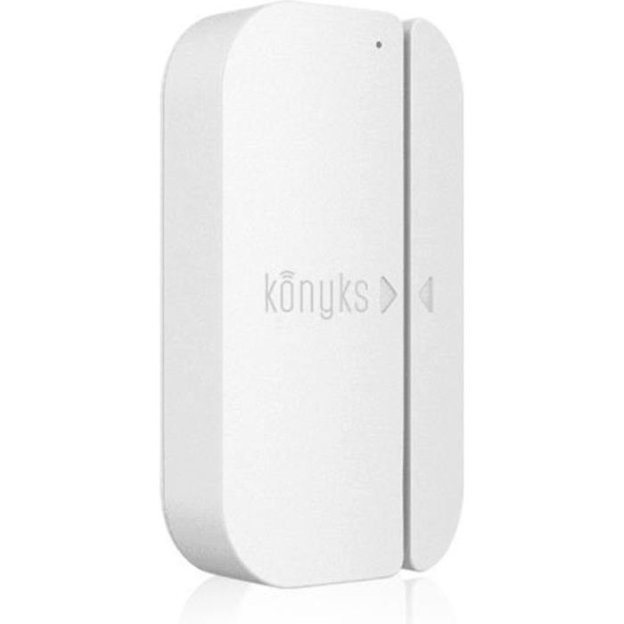 KONYKS Senso - Détecteur d'ouverture Wi-Fi pour portes et fenêtres - Compatible Alexa