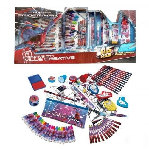 Amazing Spiderman Coffret Coloriage 115 Pces Achat f darcspi057