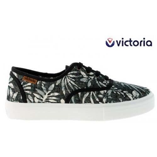 Femme Victoria Noir Imprimé 125023 Tropical bEH92WIeDY