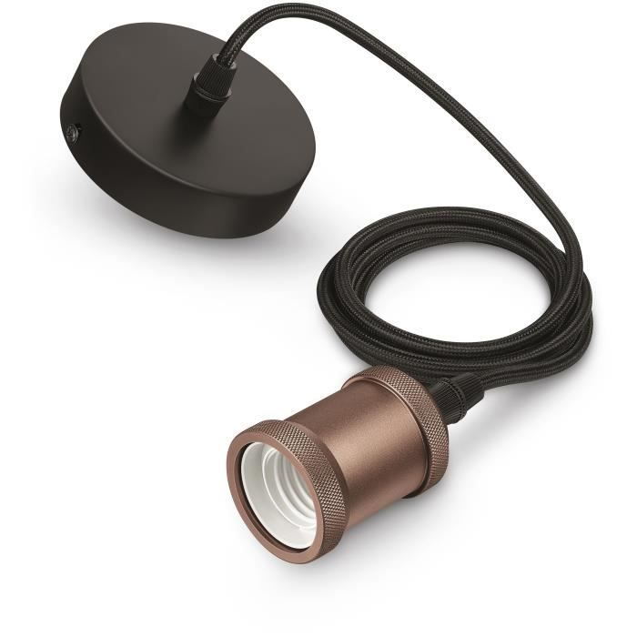 Led Dtxbhrcoqs Philips E27 Lampes Rose Vintage Gold Suspension Corde KJT3lFc1