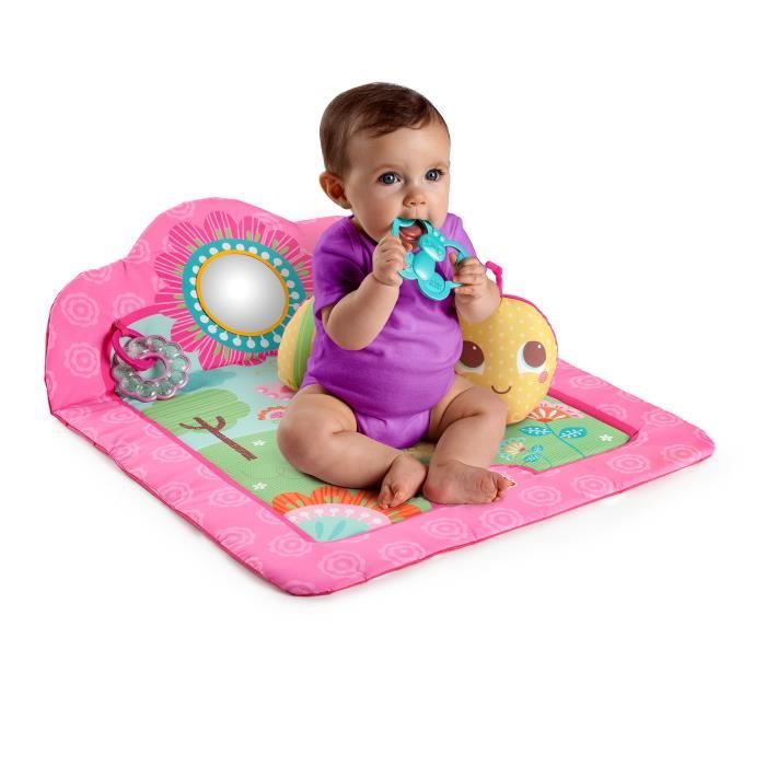 BRIGHT STARTS Tapis d'éveil Pretty in Pink Flower