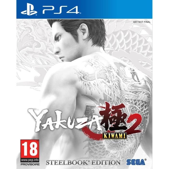 Yakuza Kiwami 2 Steelbook Édition Jeu PS4