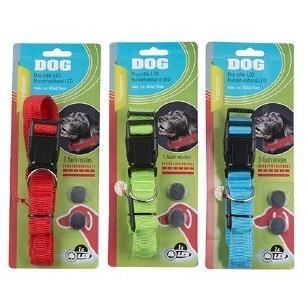 Collier pour chien 3 couleurs