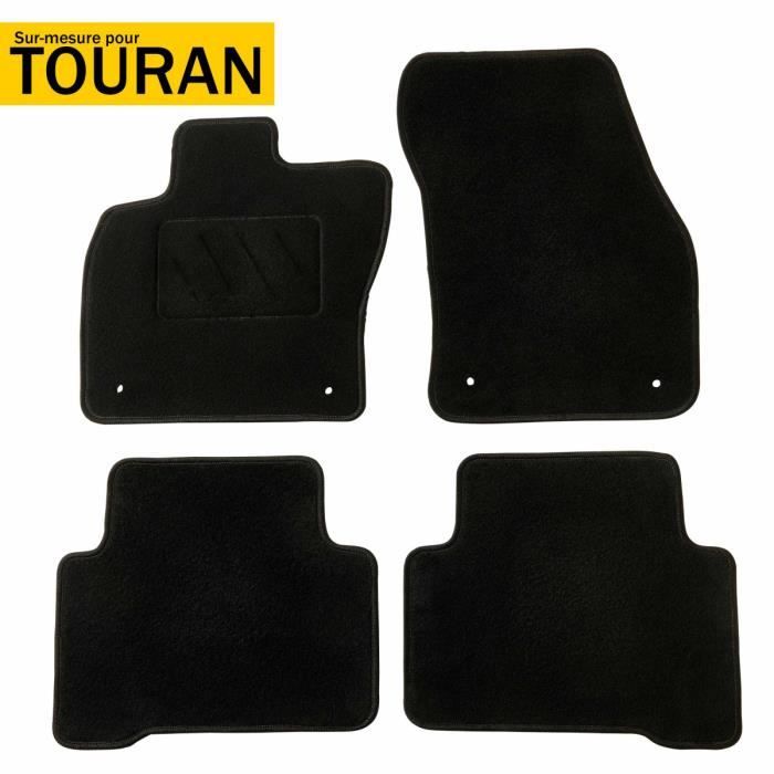 DBS Tapis sur Mesure Cristal pour Volkswagen Touran dès Septembre 15