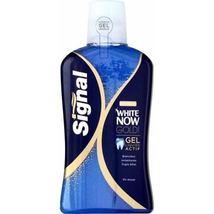 SIGNALAL Bain de bouche Actif white now - 500ml