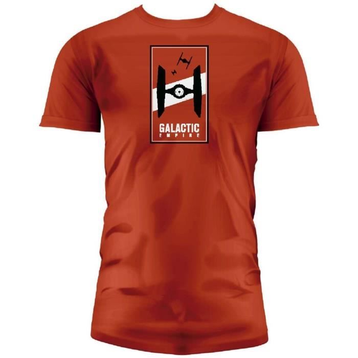 T-shirt Star Wars Ep.7 Galactic Empire - Homme Rouge