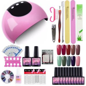 Ongle Manucure Semi Colors Sèche Kit 6 Lampe Nail Vernis Permanent UzLGMVSqp