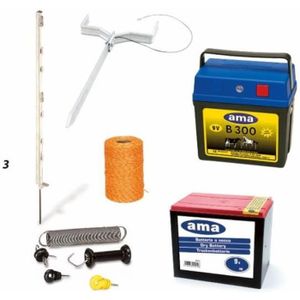 Kit complet cloture electrique