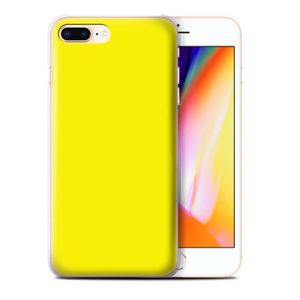 coque iphone 8 plus apple jaune